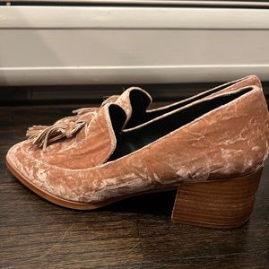 Rebecca Minkoff Edie Velvet Tassel Loafer Pump